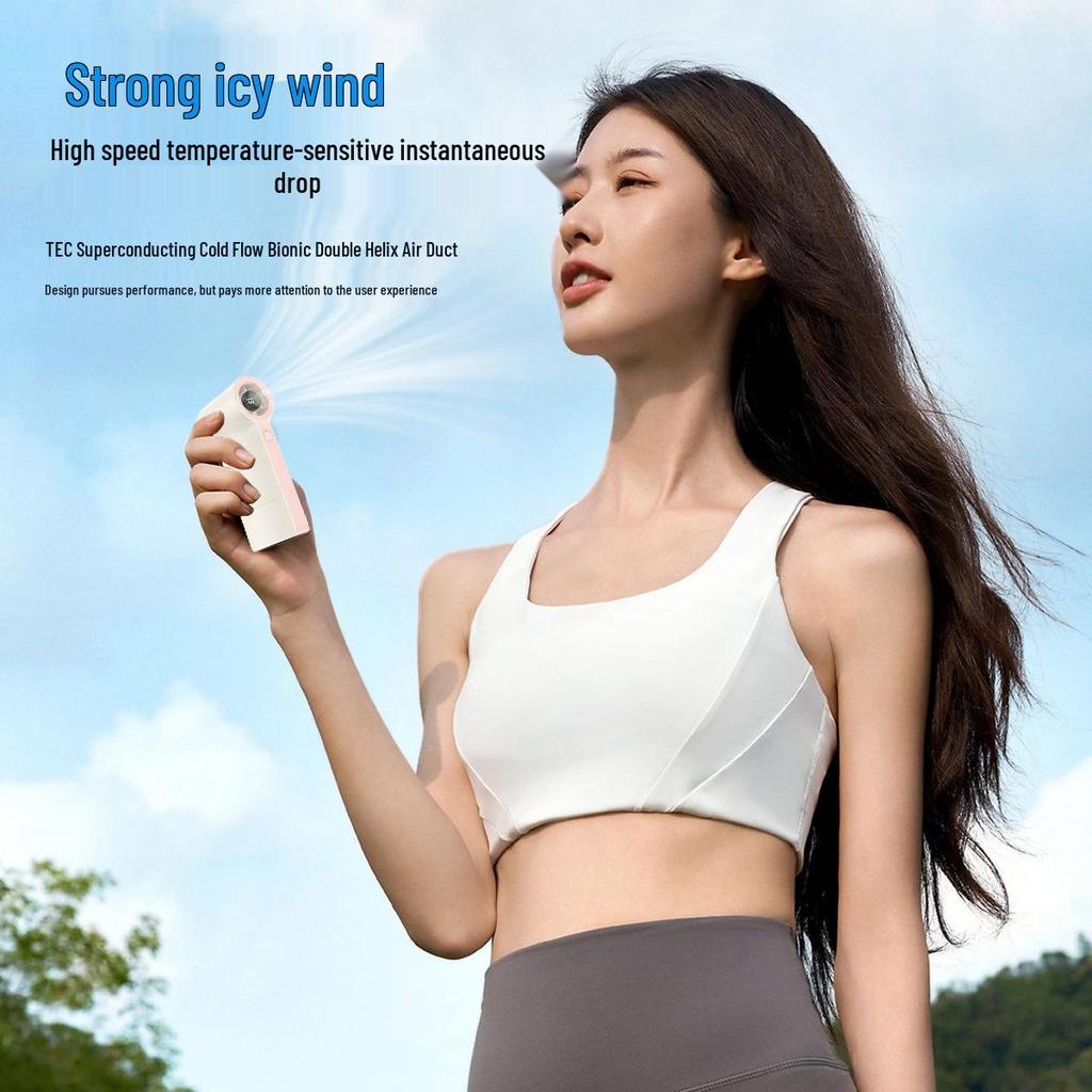 Southeast Asia Portable USB Handheld Cooling Fan for Dorms & Outdoors