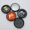 4pcs JDM 64mm VS W Work Logo Emblem Badge Car Wheel Center Cap Wheels Hubcaps Rims Center Dust Cover Car Accessories for Volvo
