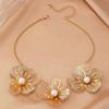Mote-smykkesett Halskjede Armbånd Øredobber Ring For Kvinner Damer