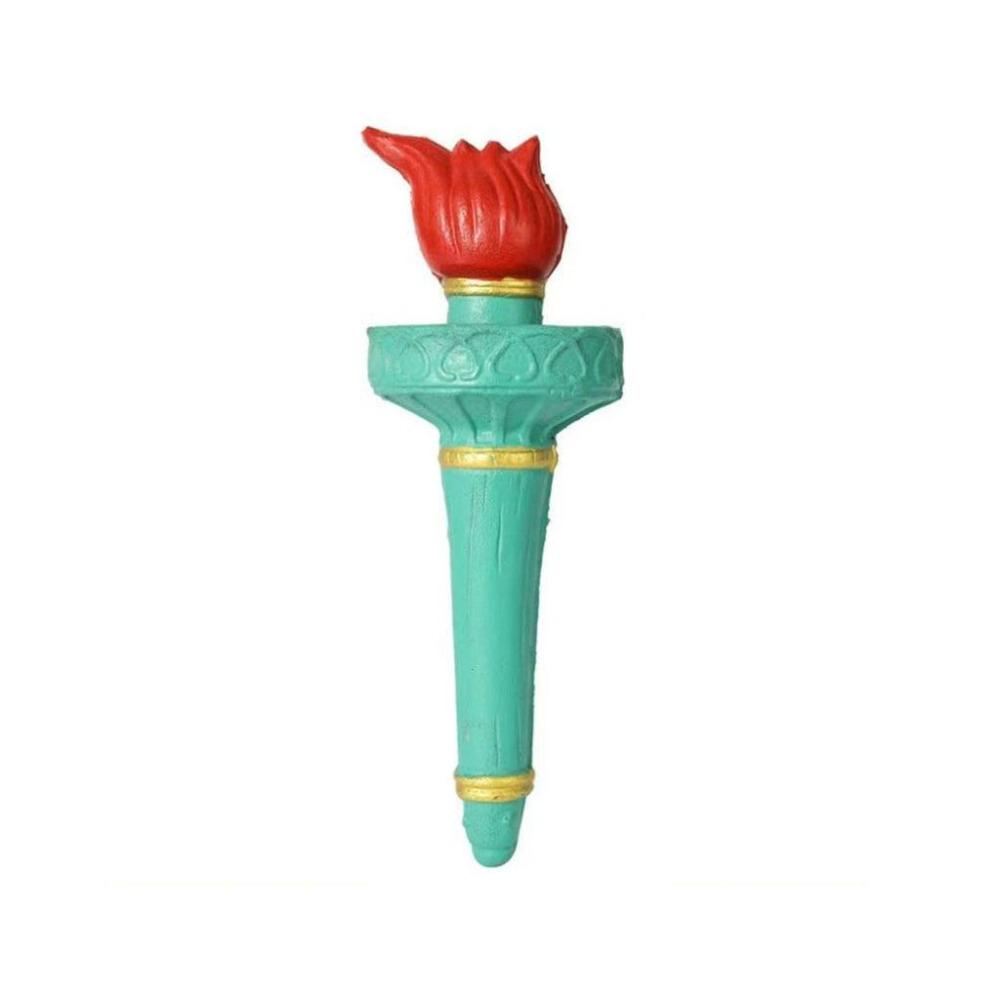 Torch Freedom Statue Headband Masquerade Party Statue of Liberty Props  Costume Accessories Red Torch