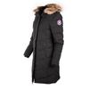 Parka longue à capuche Julie noire Femme PARAGOOSE