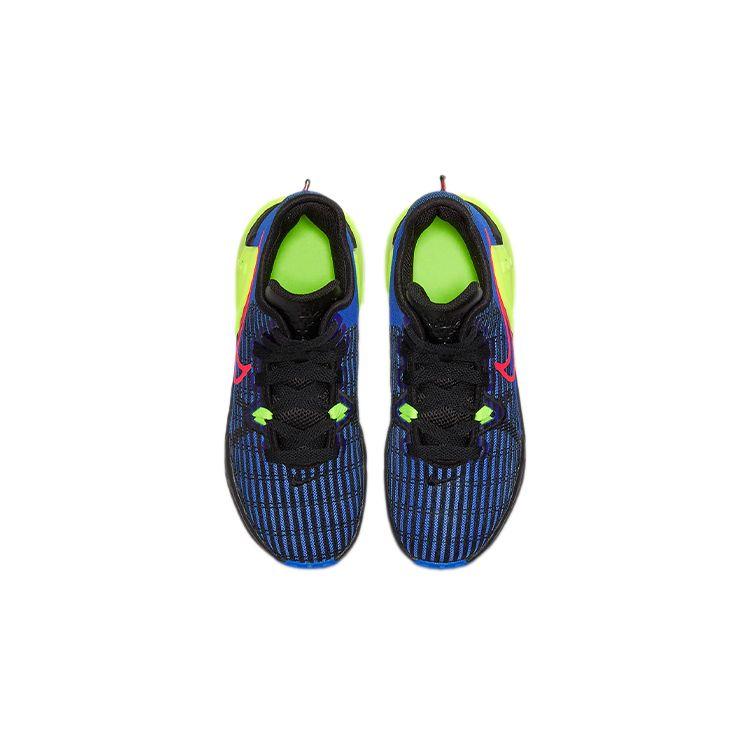 Nike LeBron Witness 6 GS Hyper Royal Bright Crimson Kinder Sneaker Blau Schwarz Volt DD0423-405