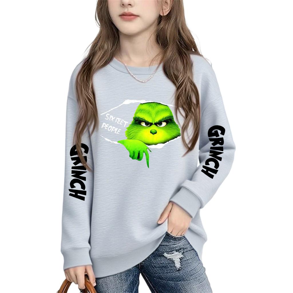 Boys Girls Child Fashion Daily Versatile Casual Crewneck Sweatshirts Daily Long Sleeve Patchwork Top Sweatshirts