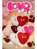 Heart-Shaped Bridal Lumbar Cushion - Valentine's Gift