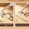 Foldable Raised Dog Double Bowl Removable Pet Feeding Station Pet Dining Table  for Dogs Cats