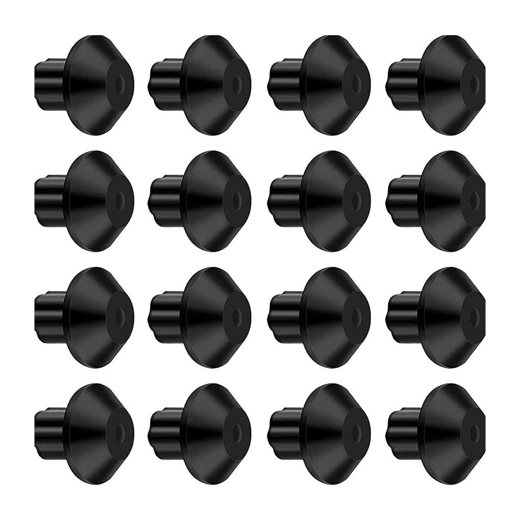 Balení 160 žáruvzdorných gumových nožiček Snadná instalace Náhradní nárazníky Gumová textura pro rošty plynového sporáku