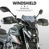 For YAMAHA MT07 MT-07 MT 07 2021-2024 Motorcycle Front Windscreen Spoiler Windshield Fairing Viser Visor Wind Screen Deflector