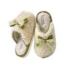 High-end fashion plush slippers women's autumn and winter new home warm and non-slip can be worn outside thick cotton slippers