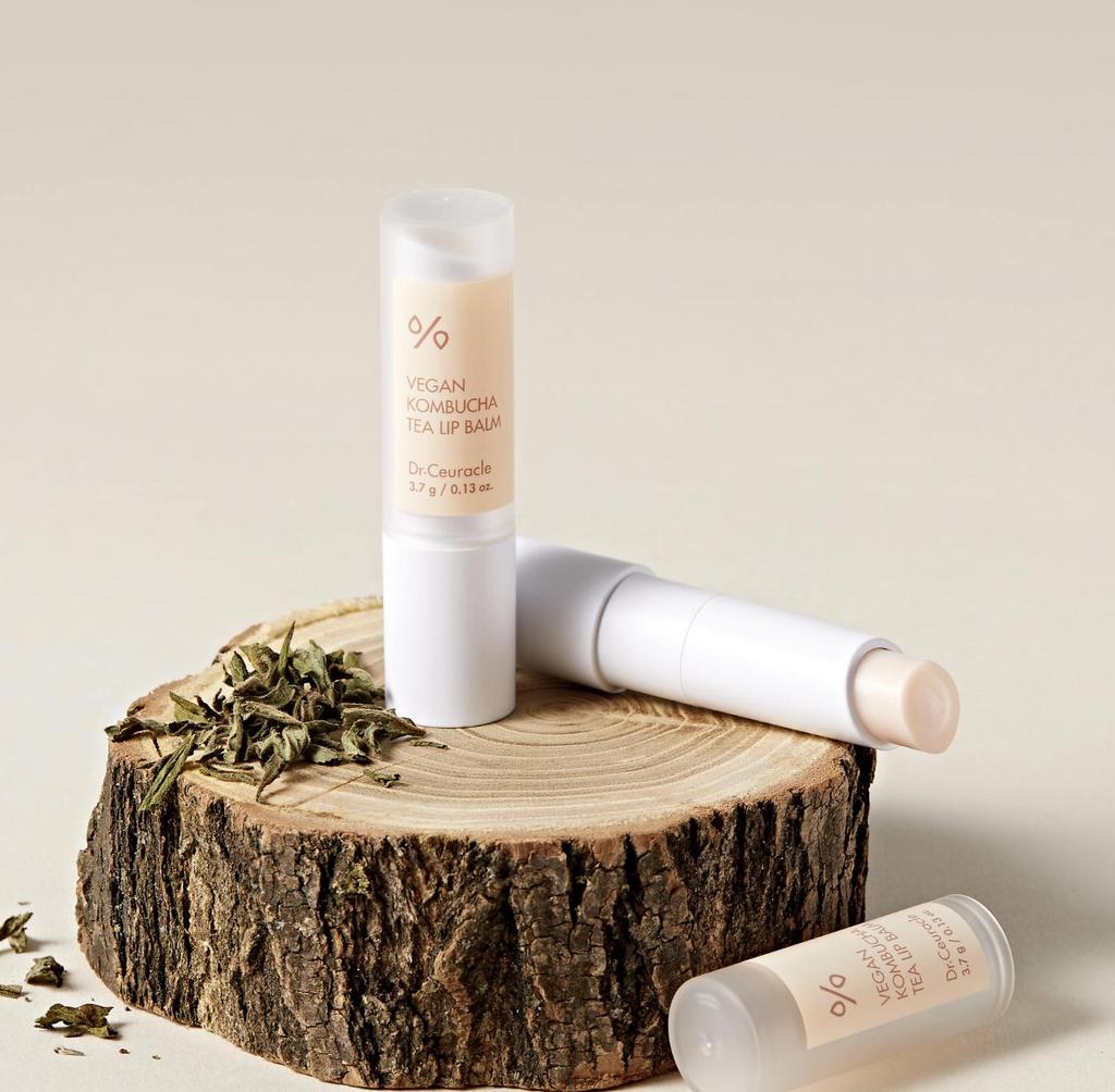 Dr.Ceuracle Vegan Kombucha Tea Lip Balm Hydrating Nourishing 3.7g