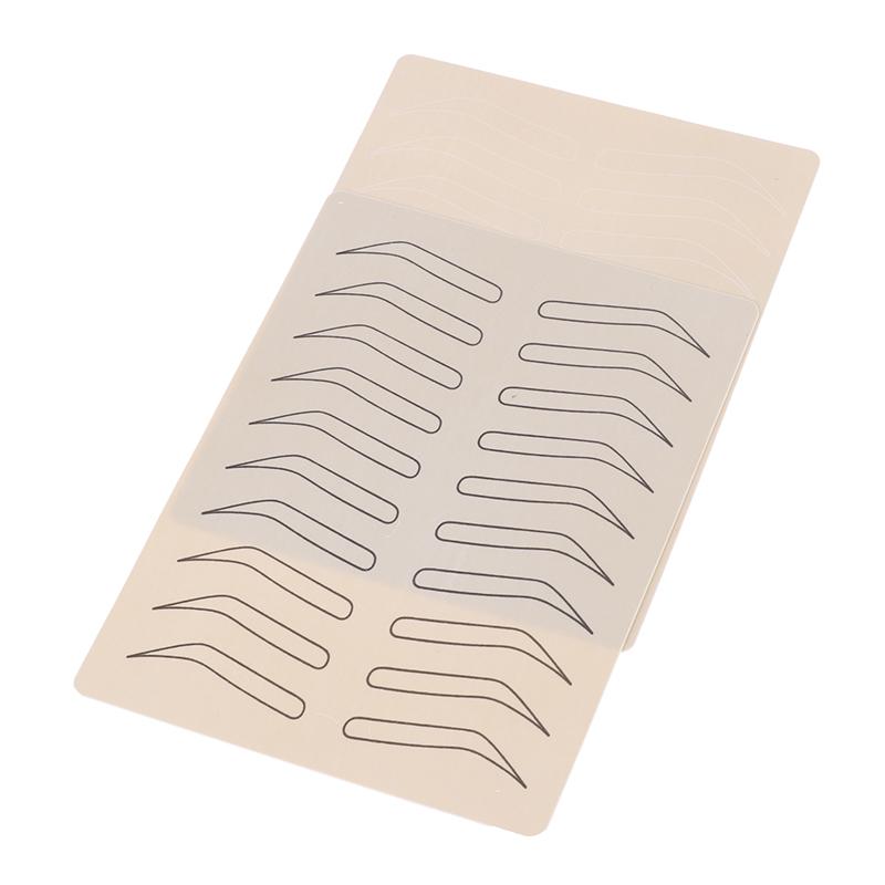 Rubber Tattoo Practice Fake Skin False Eyebrows Tattoo Training Learning 7"X6"