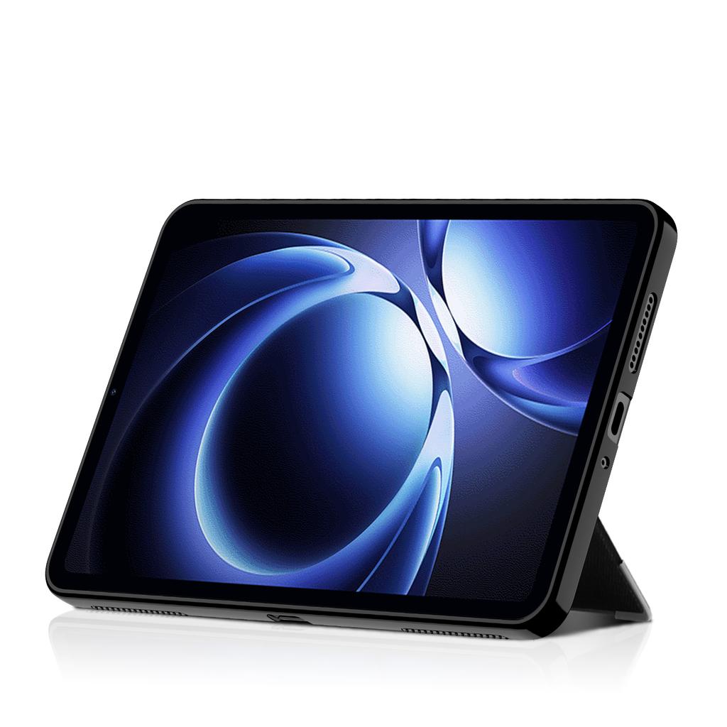 For Xiaomi Redmi K Pad Case PU+PC Rotating Shaft Kickstand Tablet Cover