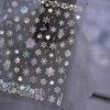 2024 Crystal Diamond Snowflake Nail Stickers - Christmas Tree & Snowman Designs