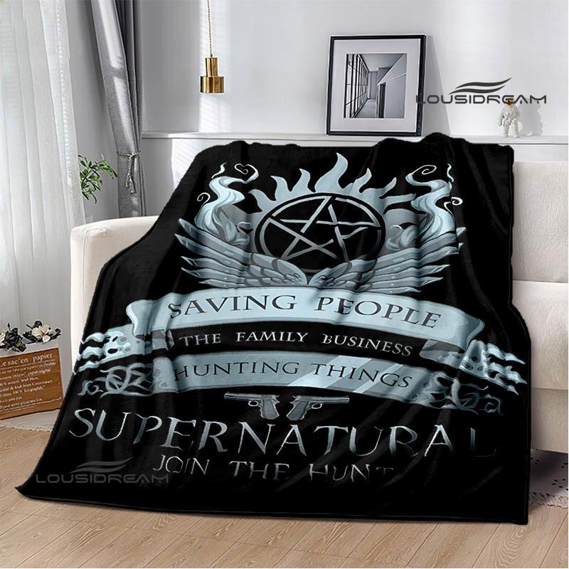 Supernatural Join the Hunt blanket Picnic blanket Warm blankets Outdoor Blanket Home bed linings blankets for beds Birthday Gift