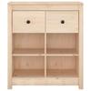 Vidaxl Szafka, 70X35X80 Cm, Lite Drewno Sosnowe