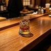 Rotating Whiskey Glass 360 Degree Spinning Lead-Free Tumbler for Bourbon 260ml Swirl Whiskey Glass Unique Gift for Men