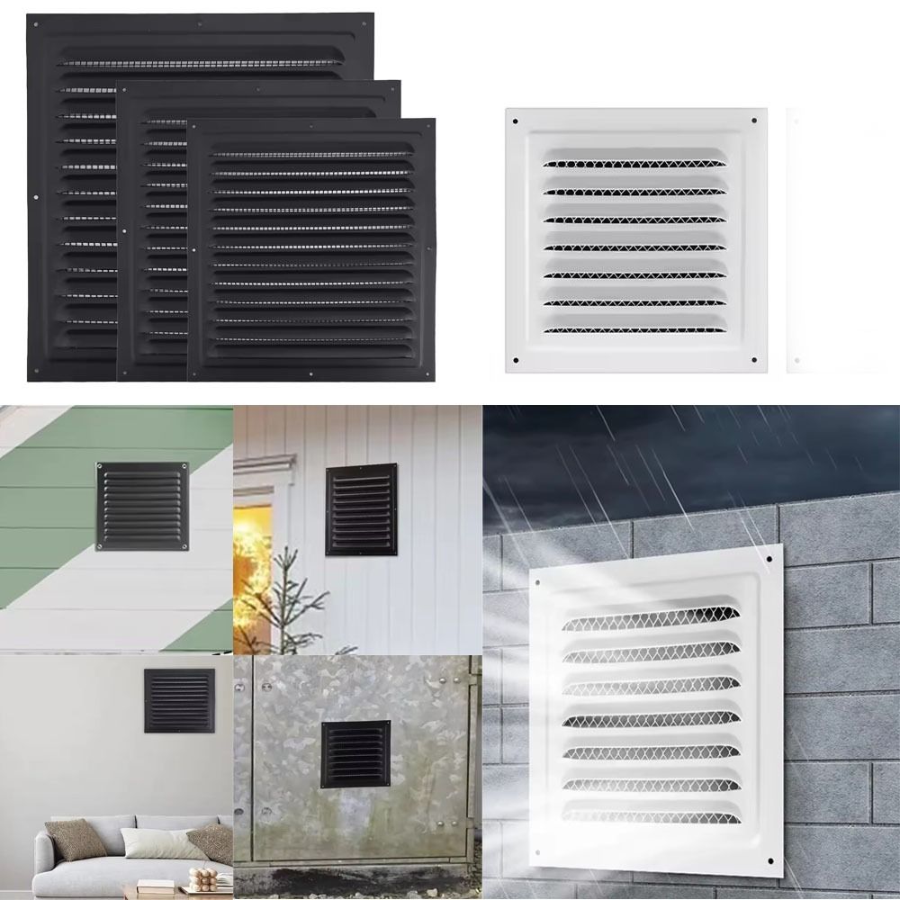 Air System Net Cover Screen Air Vent Grille Heating Cooling Vents Plate Insect Screen Cover