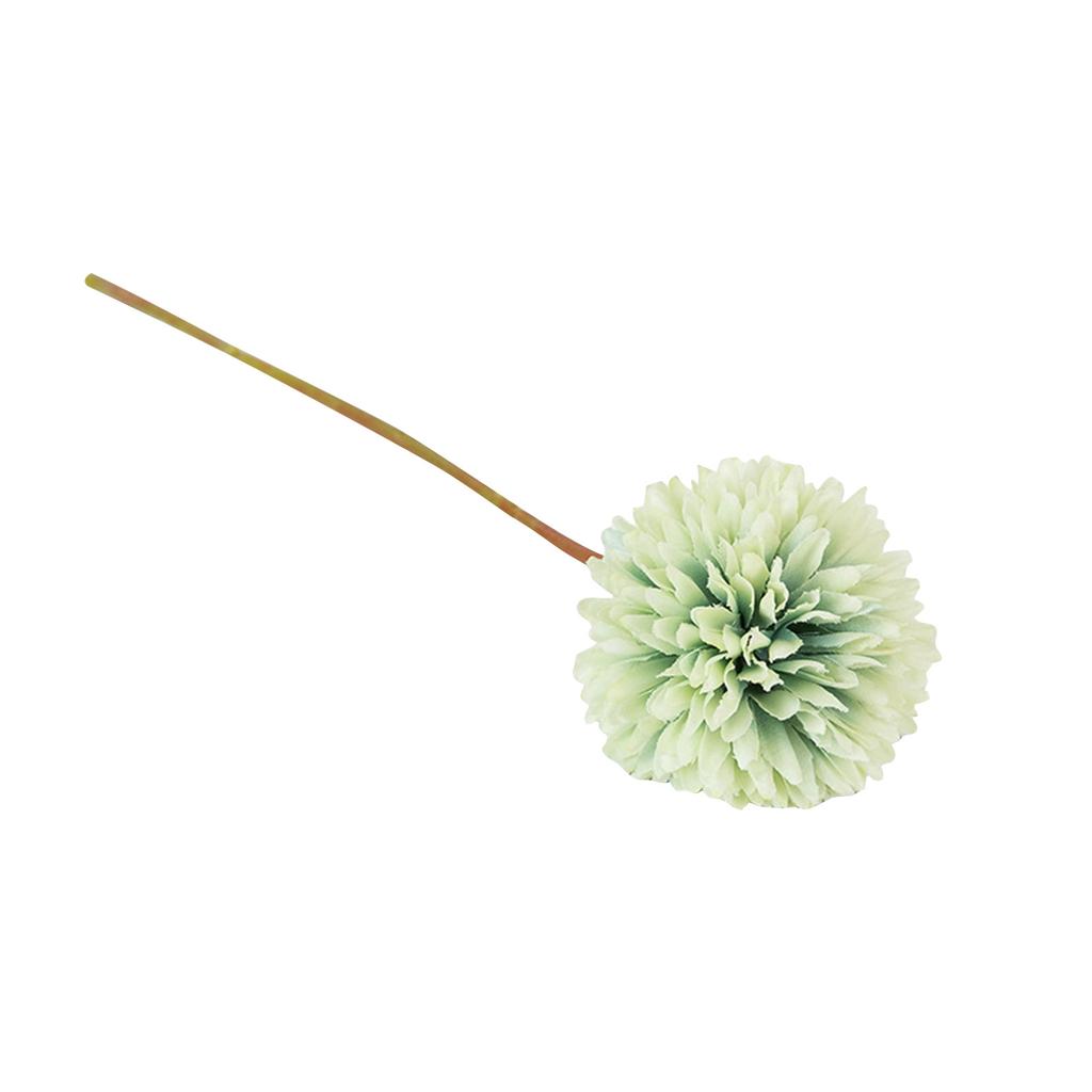 3Pcs Artificial Chrysanthemum Flowers Faux Red Ball Flowers Fall Flowers For Christmas Home Decoration