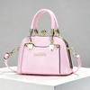 Shiny Patent Leather Shell Bag for Women 2026 New Style Clip on Handbag  Light Luxury Trendy Single Shoulder Crossbody Bag