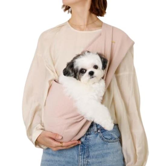 

Компактный карманный слинг-переноска для питомца, слинг для маленьких и средних собак, переноска для ребенка с плечевыми накладками для путешествий и прогулок, Monchéri Dogs,