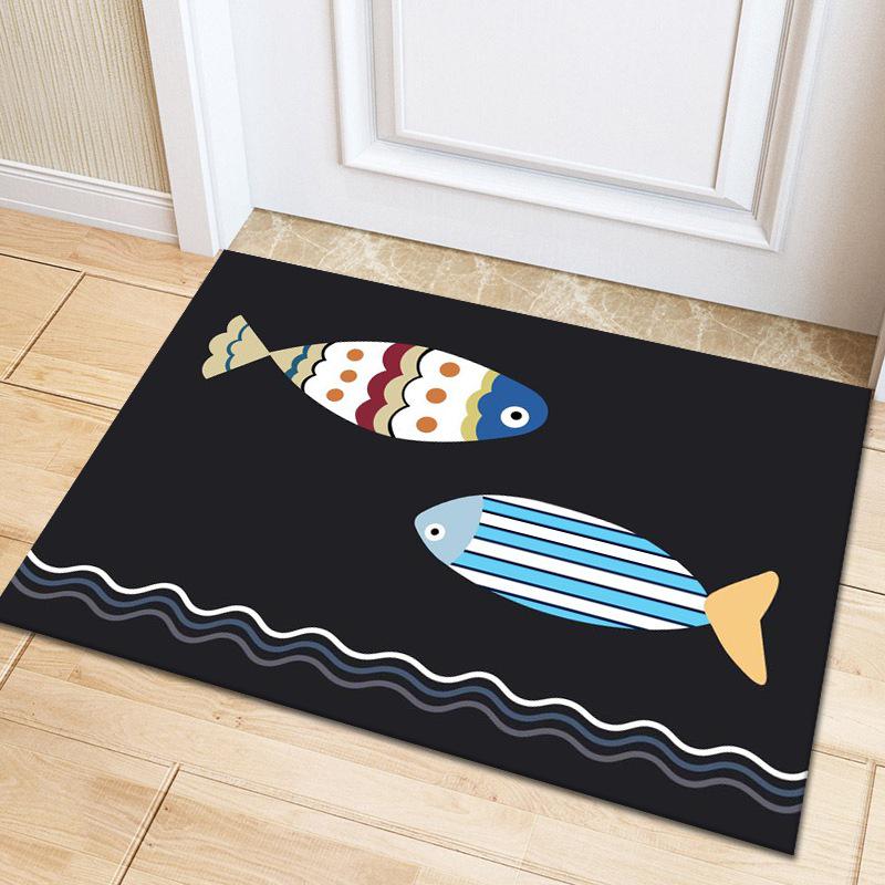 Absorbent Kitchen & Bathroom Floor Mats - Long Strip for Entry, Living Room & Bedroom