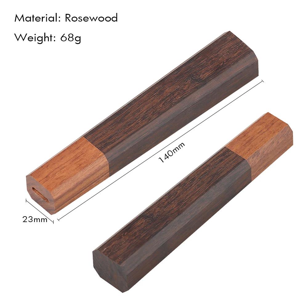 1piece Japanese Classic Octagonal Knife Handle for DIY Semi-finished Handmade Damascus Steel Knife Material Kitchen Knife Handle