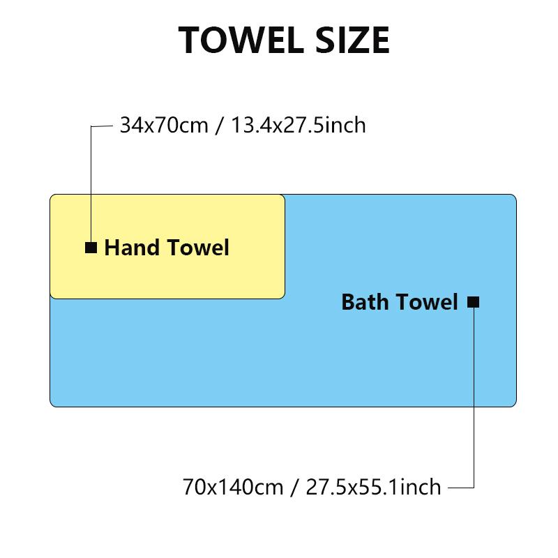 Honeycomb Waffle Cotton Towel for Aldult Super Absorption Soft Waffle Bath Towel , Buy 2 Bath Towels Get 1 Free Hand Towel