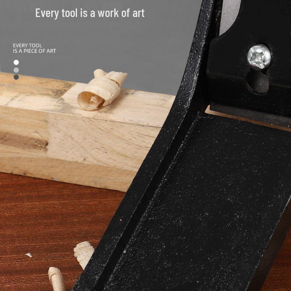 High-Performance Cast Iron Hand Plane - Ideal for Woodworking and Trim Carpentry
