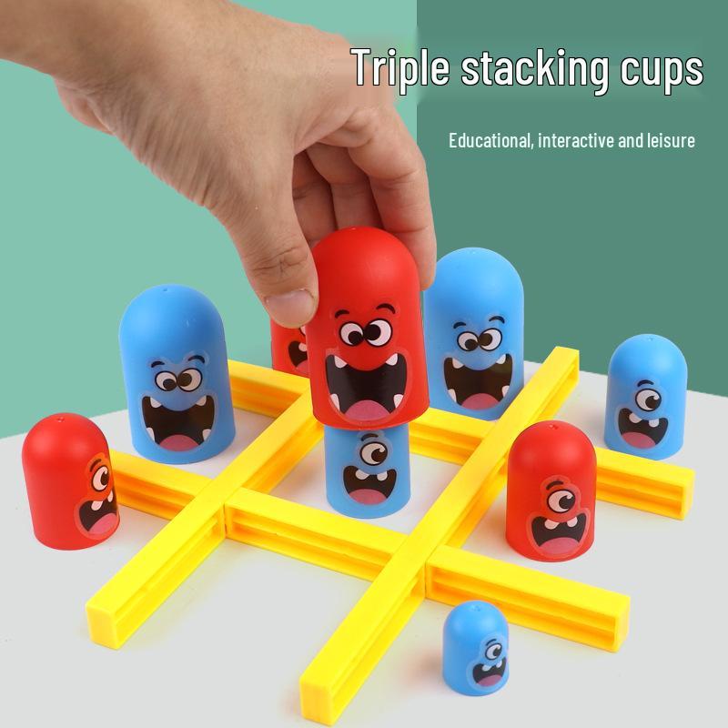 Międzynarodowe Matrioszki Kółko i Krzyżyk: Zabawka wspierająca rozwój poznawczy dziecka i interakcję rodzic-dziecko