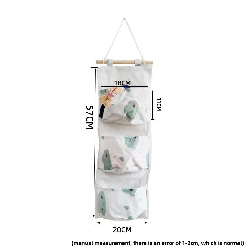 Christmas Storage Hanging Bag With Compartments For Dorm Room Organization