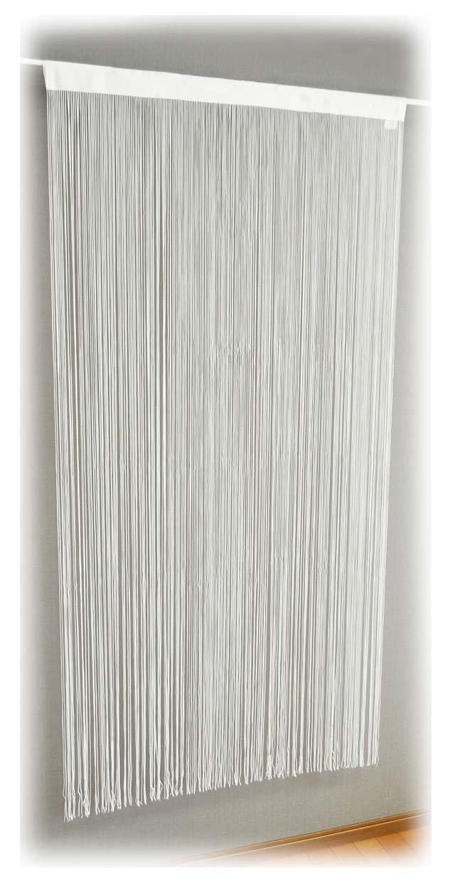 

Нитяная штора 85 см шириной x 170 см свободно режущаяся (приблизительно. Длинная), Белый, ns1005-170-WH белый