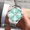 Top Brand Luxury Man Wristwatch Waterproof Luminous Date Men Watches Stainless Steel Quartz Watch