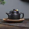 220ml Yixing Handmade Purple Clay Teapot Household Hand-carved Zisha Tea Pot Beauty Tea Infuser Kettle Chinese Tradition Tea Set