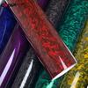 Automotive Vinyl for Motorcycle Flower Carbon Fiber PET Exterior Car Vinyl Wrap Self-adhesive Waterproof Bubble-free Motorcycles