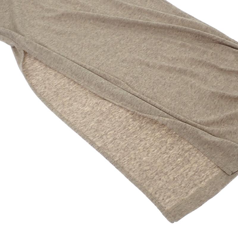 Loewe S359Y1HX04 M Long Skirt Beige Cotton/wool Women