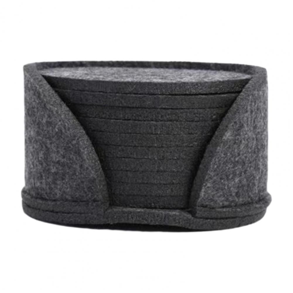 High quality Felt Cloth Coasters Felt Coasters Set for Table Heat Insulation Anti scalding Cup Drink Bottle Mats