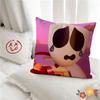 pc Ggangle Jax Zzooble Cute Cartoon Pillow Case Fashion Square Pillowcase Bedroom Sofa Room Ins Decoration Leisure
