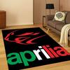 Racing Car Aprilia Logo Moto Carpet Rug for Bedroom Living Room Sofa Playroom Doormat Home Decor,Kid Game Area Rug Non-slip