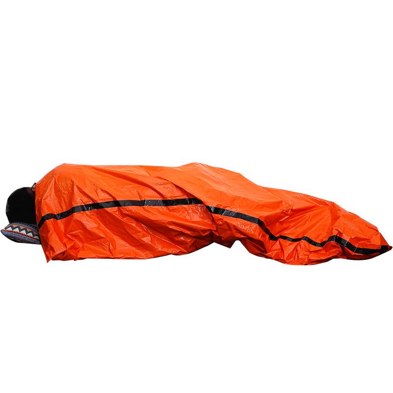 Emergency Sleeping Bag & Blanket: Outdoor Survival, First Aid, Heat Retention, Sun Protection, Lifesaving Essentials.