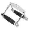 Double D Row Handle Cable Attachment Cable Machine Accessories for Home Gym LAT Pull Down V Bar