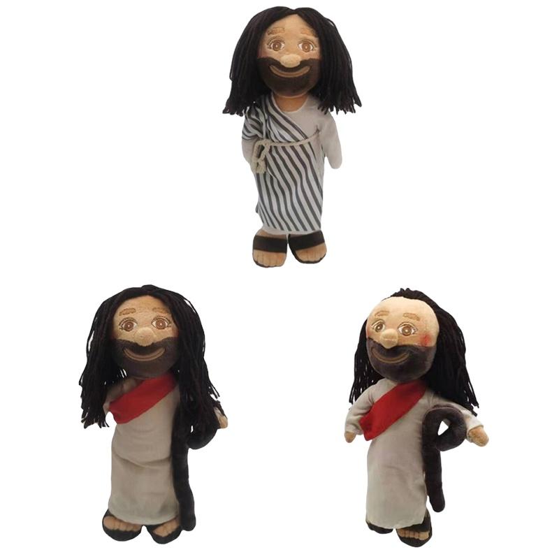 Jesus Charakter Plüschpuppe Hochwertige PP Baumwollfüllung 32 cm Höhe Mehrere Farben