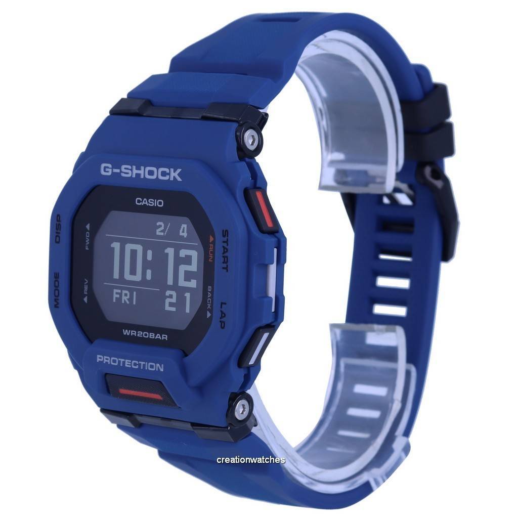 Casio G-Shock G-Squad Weltzeit Mobile Link Digital GBD-200-2 GBD200-2 200M Herrenuhr