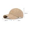 Baseball Cap Women's Pleated Hat Spring Summer Sunshade Cap