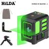 Cross Mini 5-Line, 2-Line High-Precision Infrared Laser Level with Strong Light and Water Level Meter