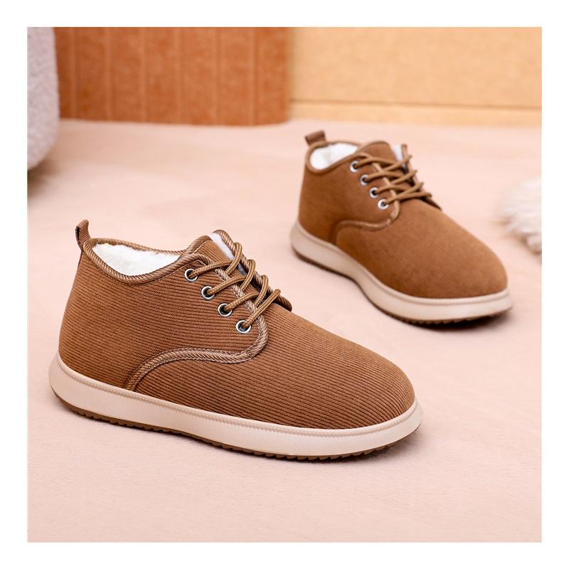 Women's Winter Plush Thick Casual Versatile Cotton Shoes