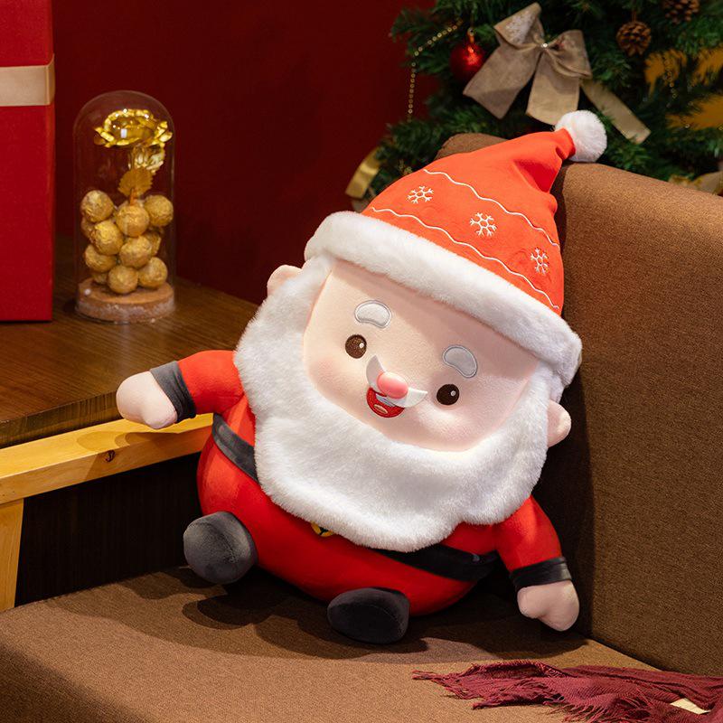 Peluche Babbo Natale - Giocattolo Carino per Bambini e Decorazione Festiva