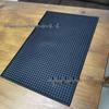 Black Non-slip Thickened PVC Bar Mat - High-end Soft Rubber Coaster