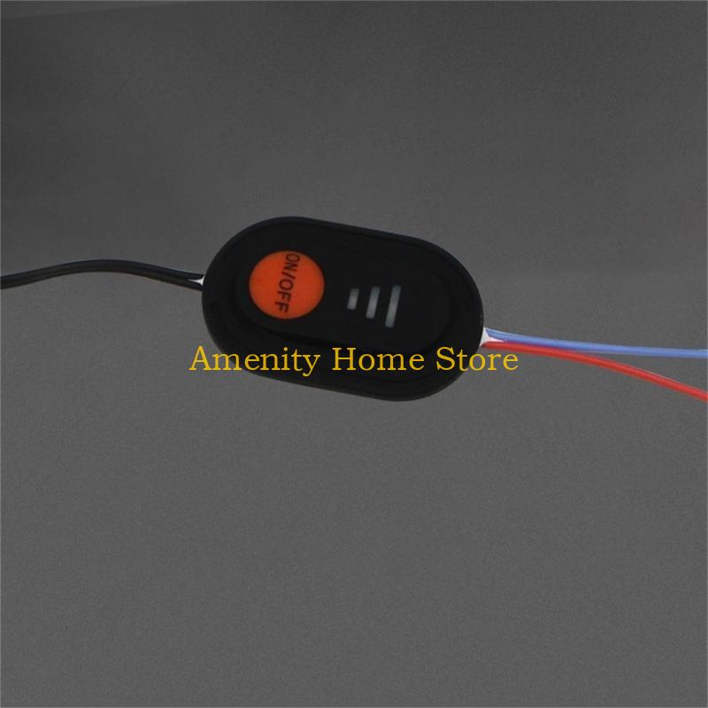 F26C Silicone Button Switch Temperature Control Switch for Heated Vest Pants Gloves