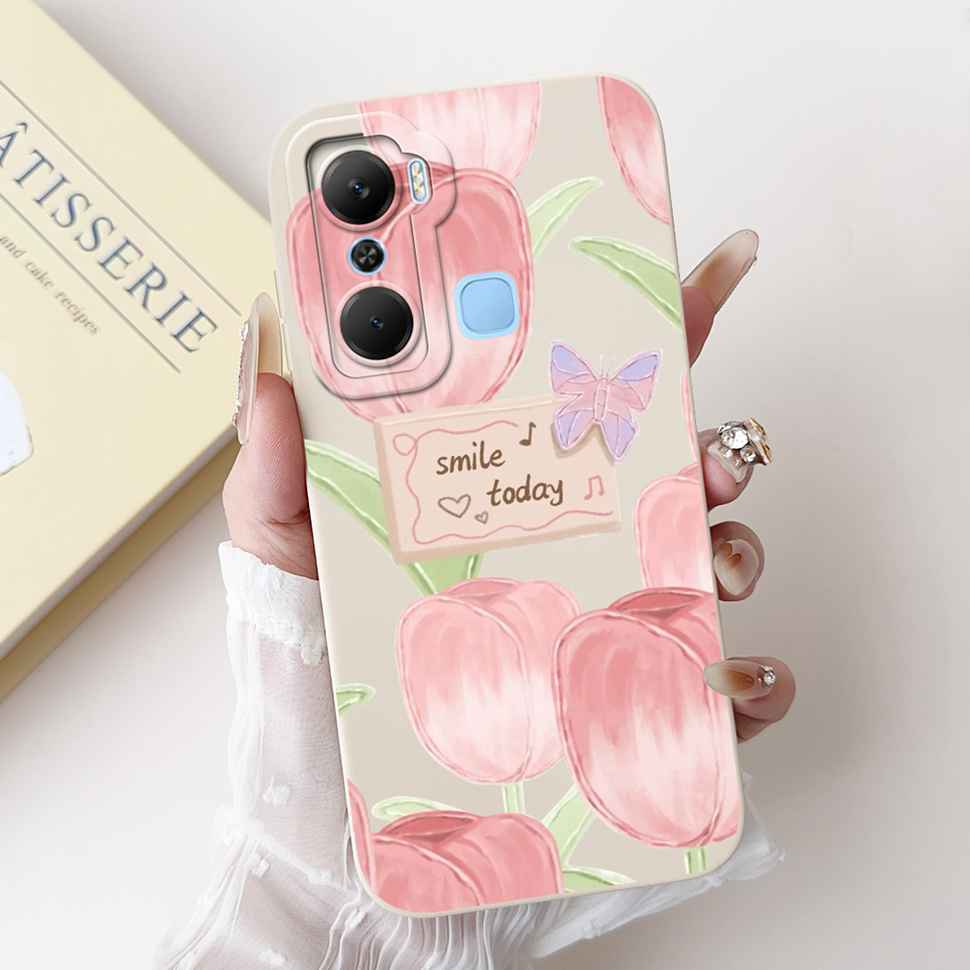 Hülle Für Infinix Hot 12 Pro X668C Schutzhülle Weich Schlank Niedliches Cartoon-Muster Abdeckung Für Infinix Hot 12 Hot12 Pro Handyhüllen Abdeckung