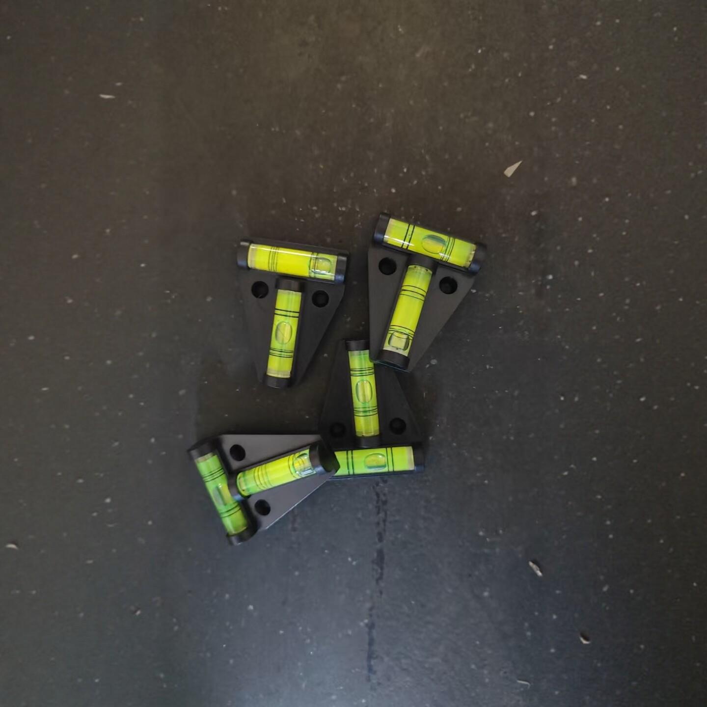 Bestselling, User-Friendly T-Shaped Triangular Spirit Level with Two-Way Measurement and Compact Bubble Bead T-shaped level bubble - standard