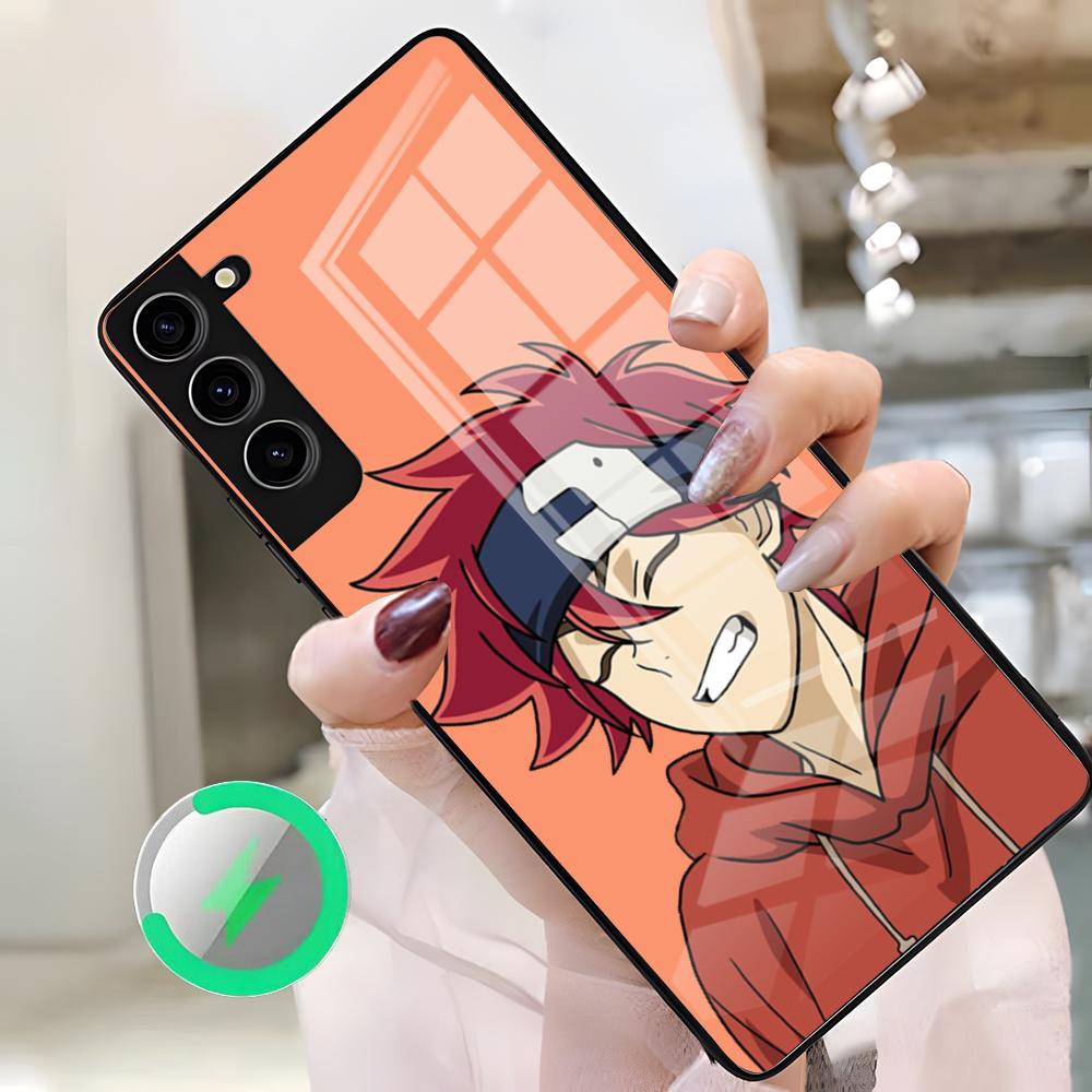 Anime Cool Boy S-Sk8 The Infinity Phone Case For Samsung S26 Ultra S25 Edge S23 S22 S21 S20 Ultra Plus S24 Fe A25 Magnetic Glass